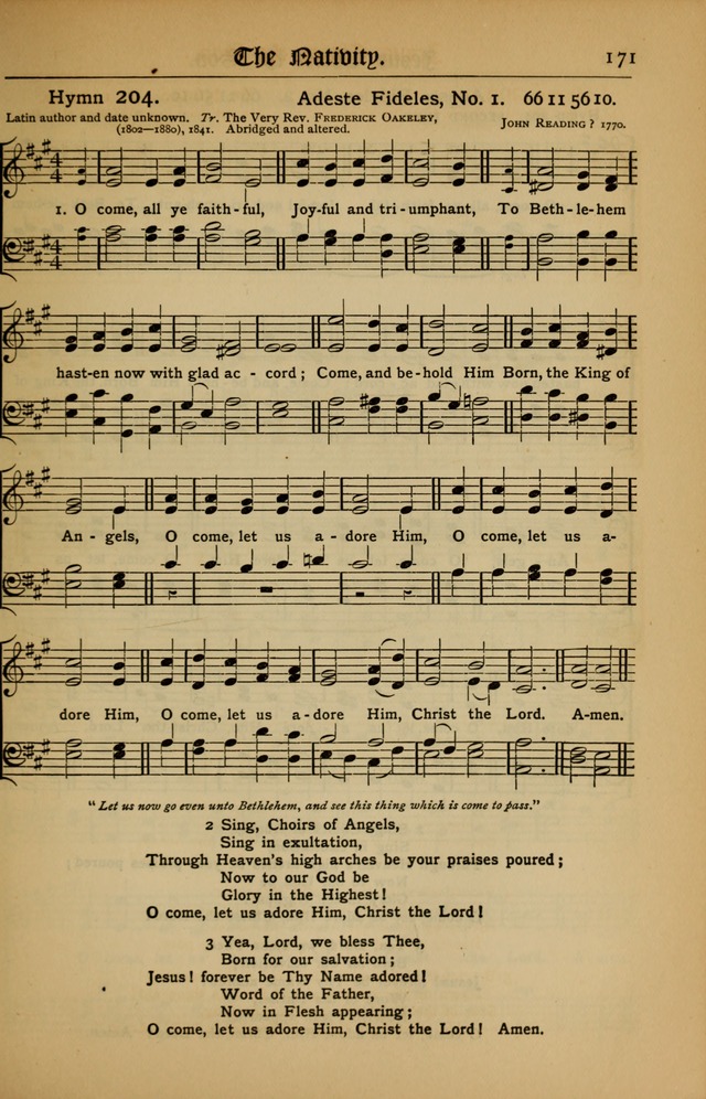 The Evangelical Hymnal with Tunes page 173