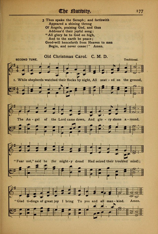 The Evangelical Hymnal with Tunes page 181