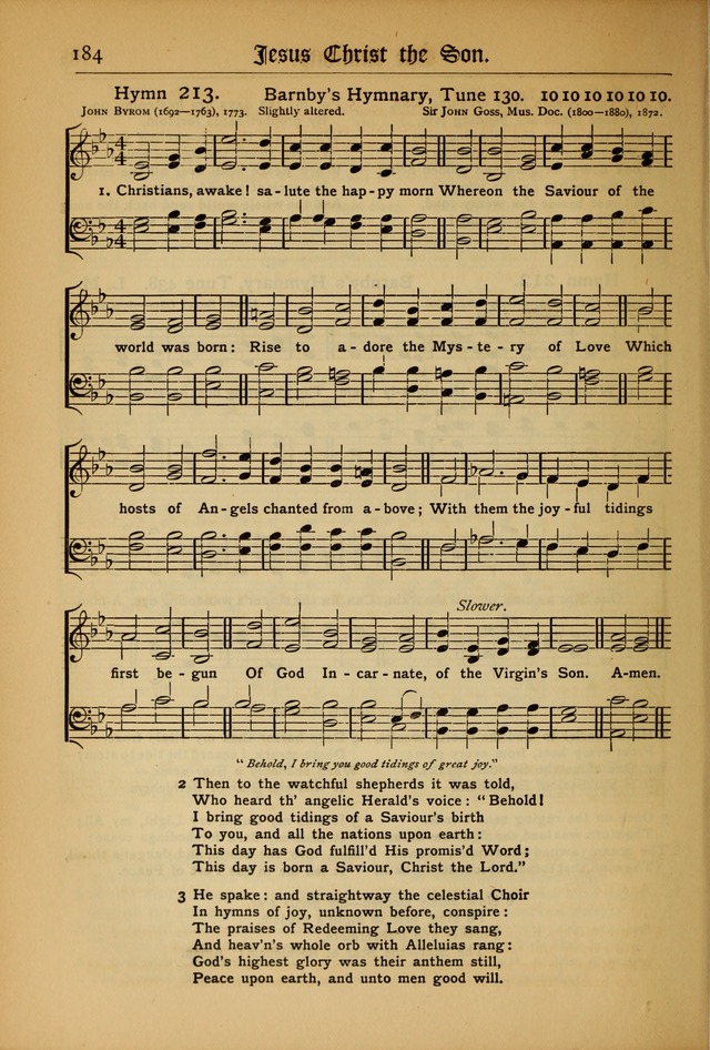 The Evangelical Hymnal with Tunes page 188