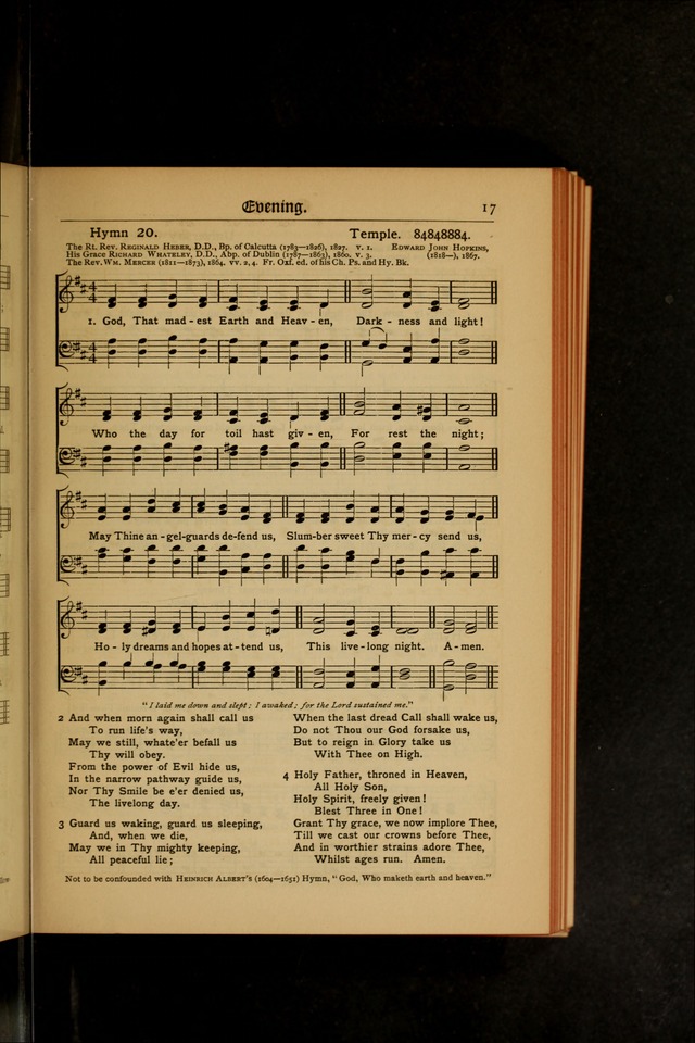 The Evangelical Hymnal with Tunes page 19