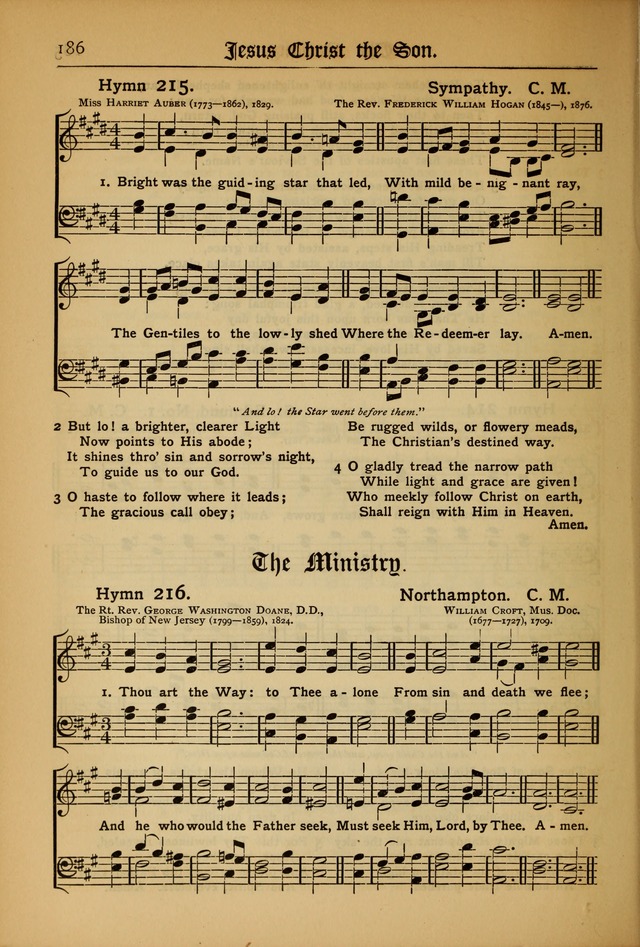 The Evangelical Hymnal with Tunes page 190