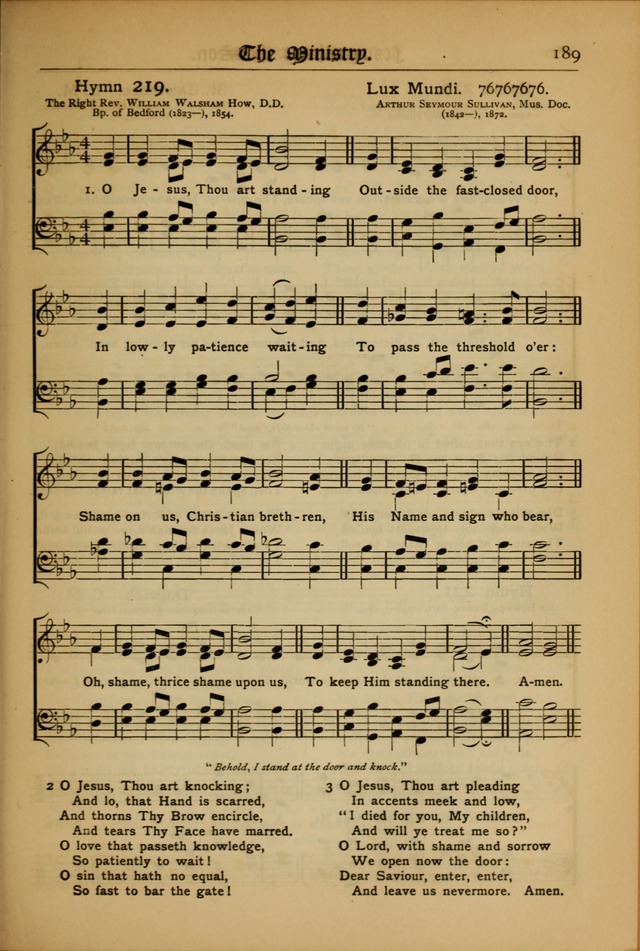 The Evangelical Hymnal with Tunes page 193