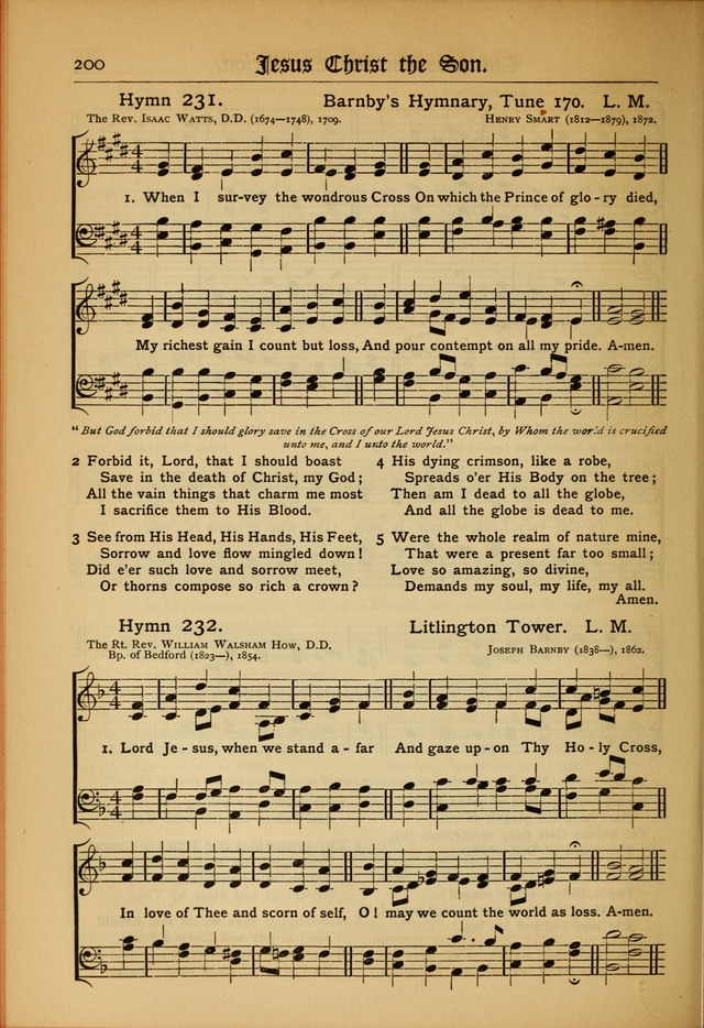 The Evangelical Hymnal with Tunes page 204