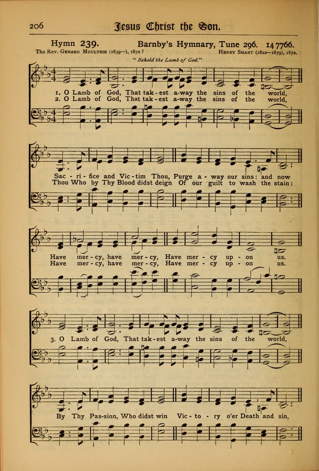 The Evangelical Hymnal with Tunes page 210