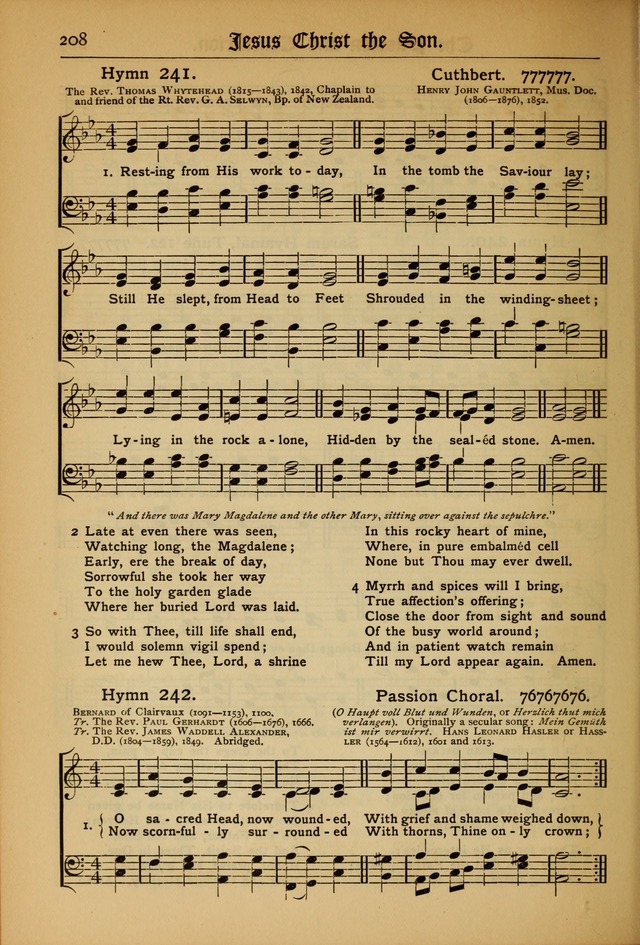 The Evangelical Hymnal with Tunes page 212