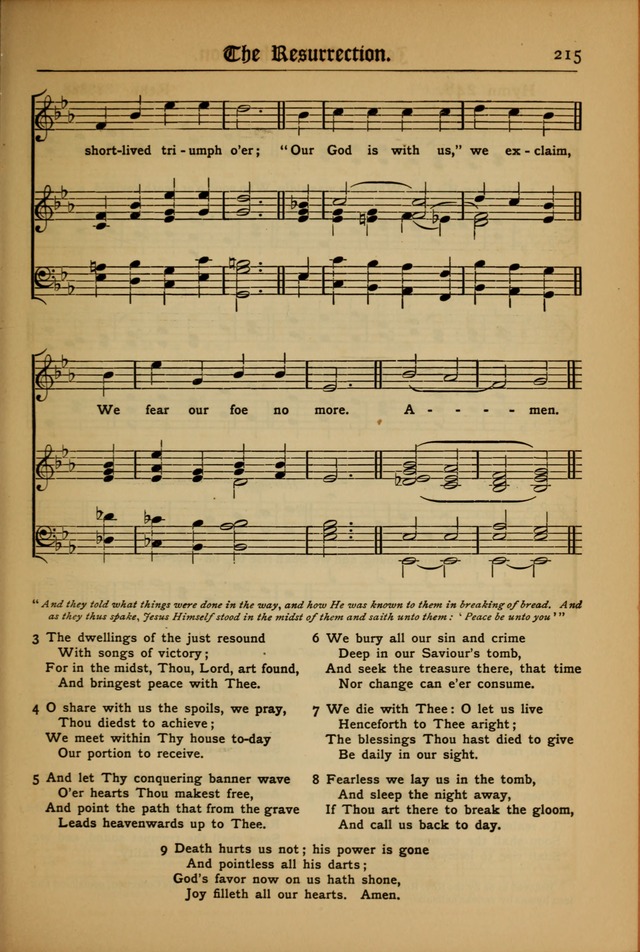 The Evangelical Hymnal with Tunes page 219