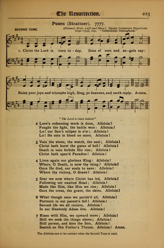 The Evangelical Hymnal with Tunes page 227