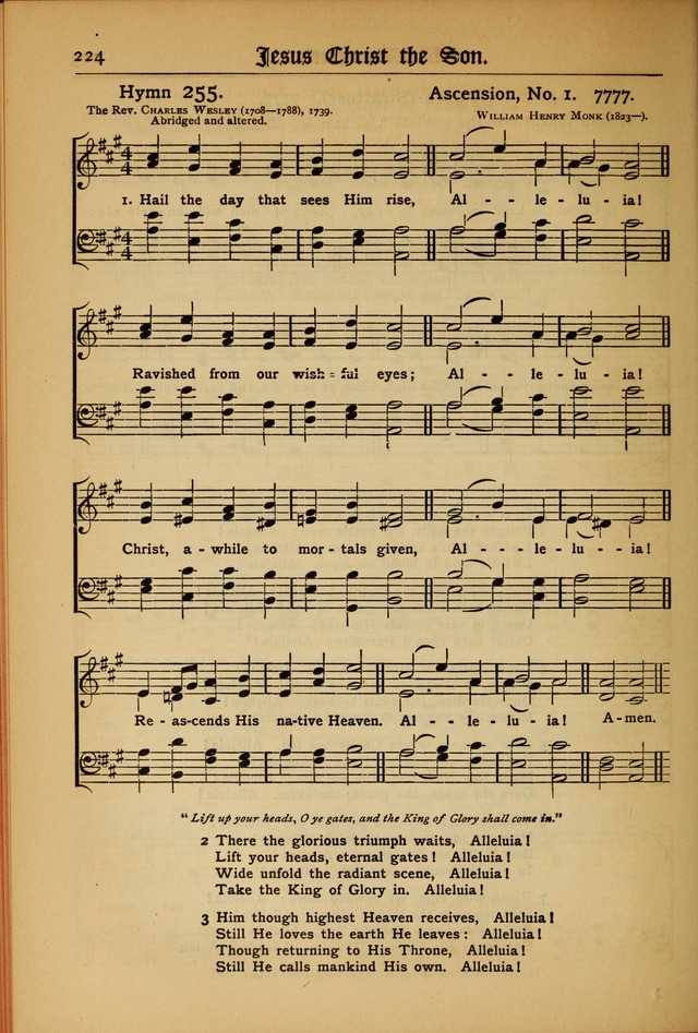 The Evangelical Hymnal with Tunes page 228