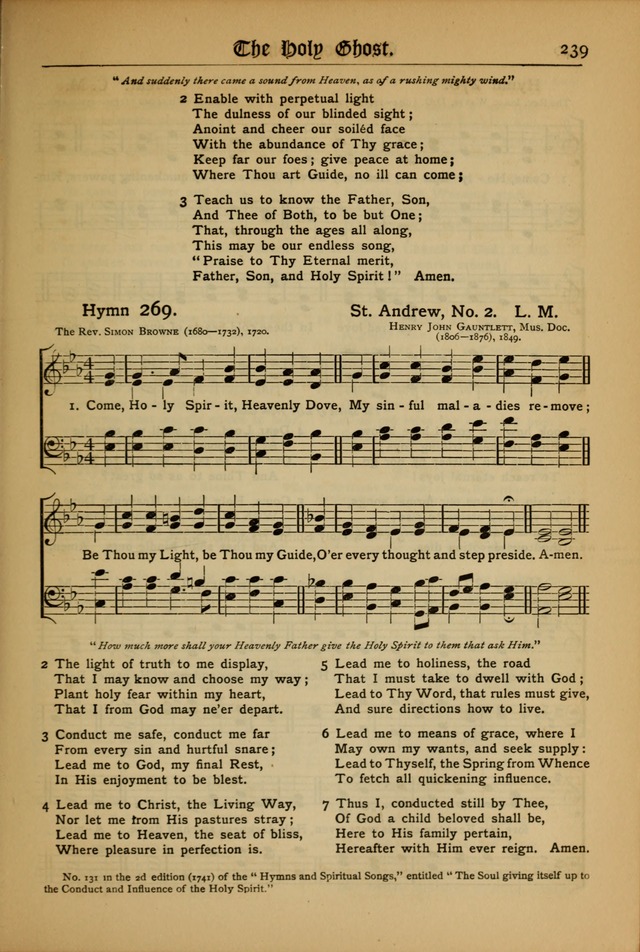 The Evangelical Hymnal with Tunes page 243