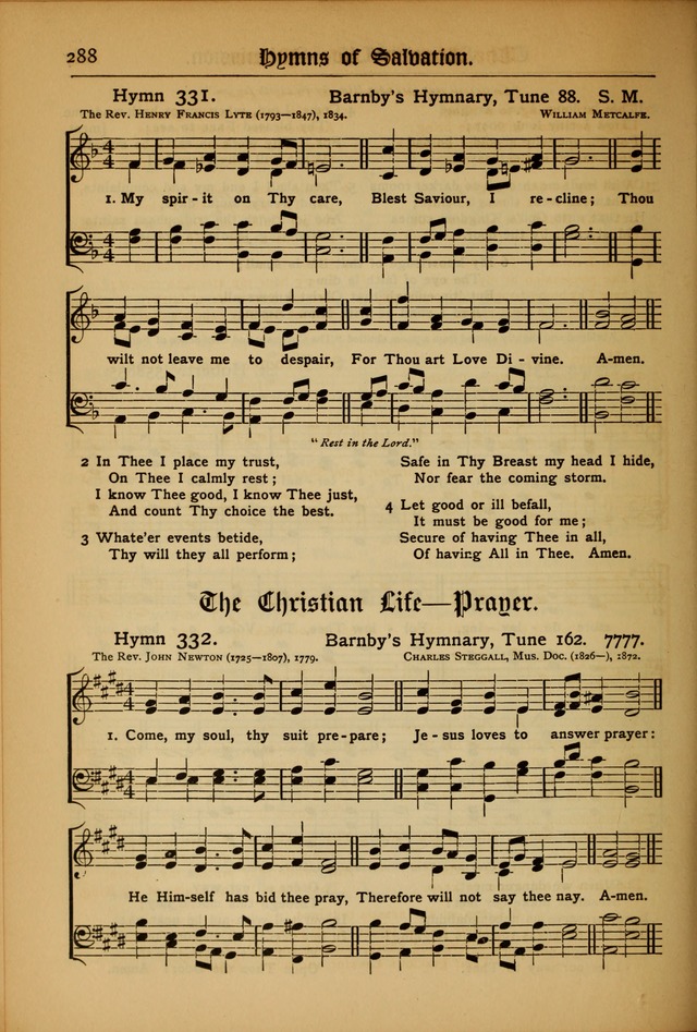 The Evangelical Hymnal with Tunes page 292