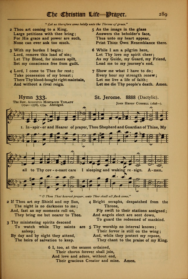 The Evangelical Hymnal with Tunes page 293