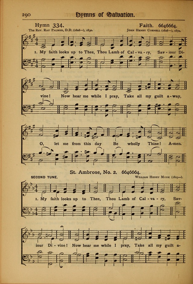 The Evangelical Hymnal with Tunes page 294