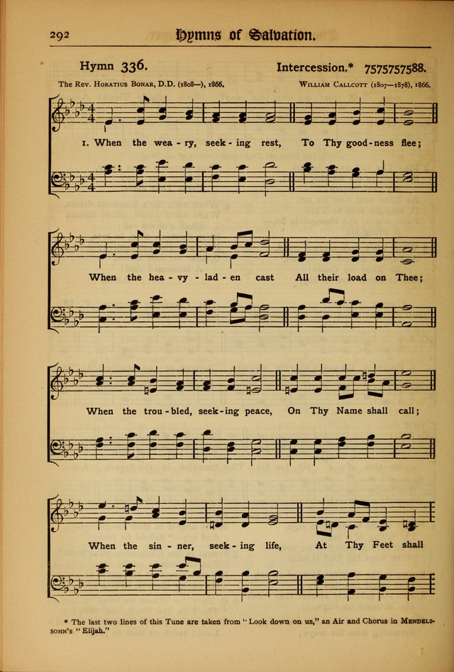 The Evangelical Hymnal with Tunes page 296