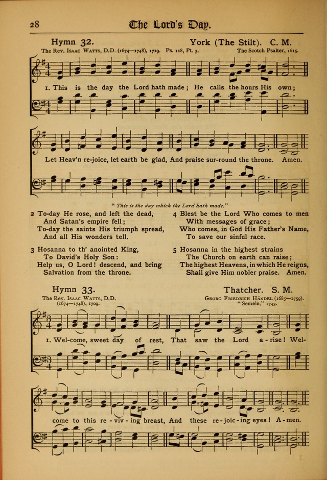 The Evangelical Hymnal with Tunes page 30