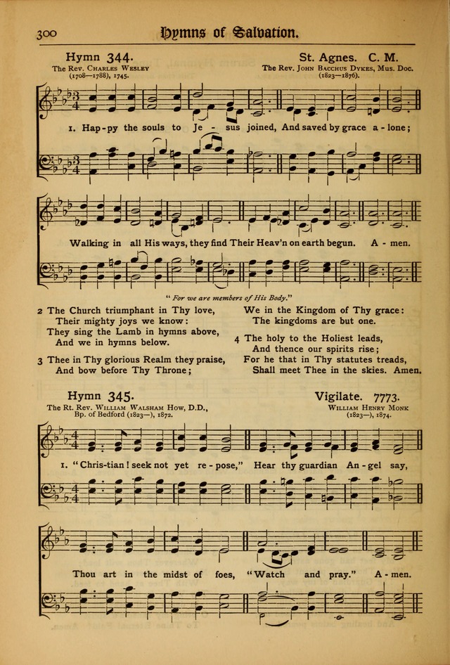 The Evangelical Hymnal with Tunes page 304