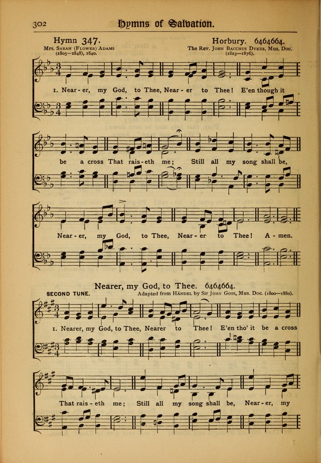 The Evangelical Hymnal with Tunes page 306