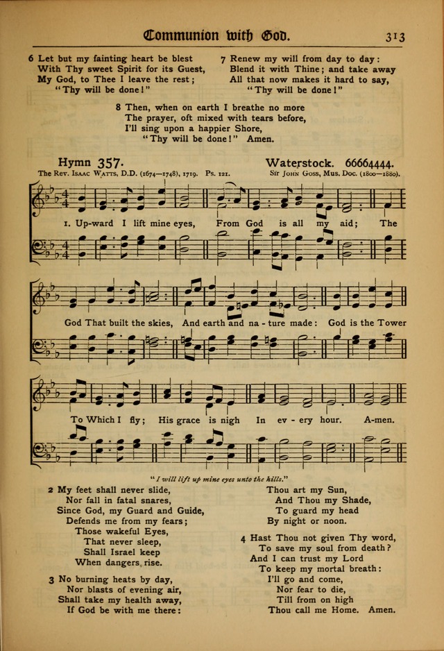 The Evangelical Hymnal with Tunes page 317