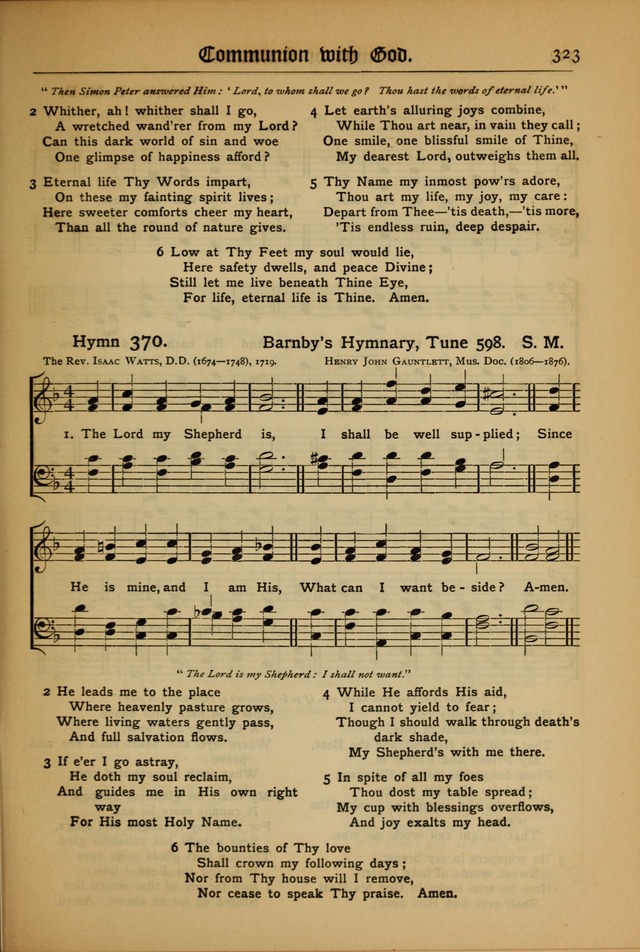 The Evangelical Hymnal with Tunes page 327