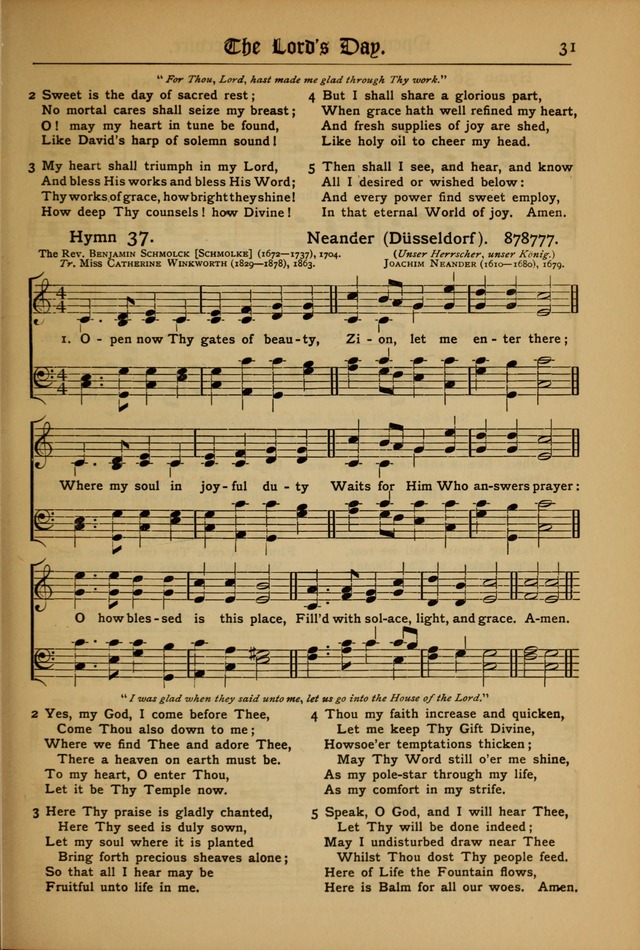 The Evangelical Hymnal with Tunes page 33