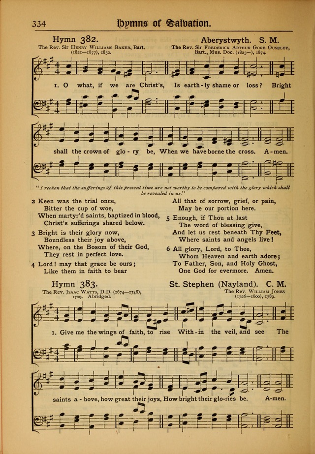 The Evangelical Hymnal with Tunes page 338