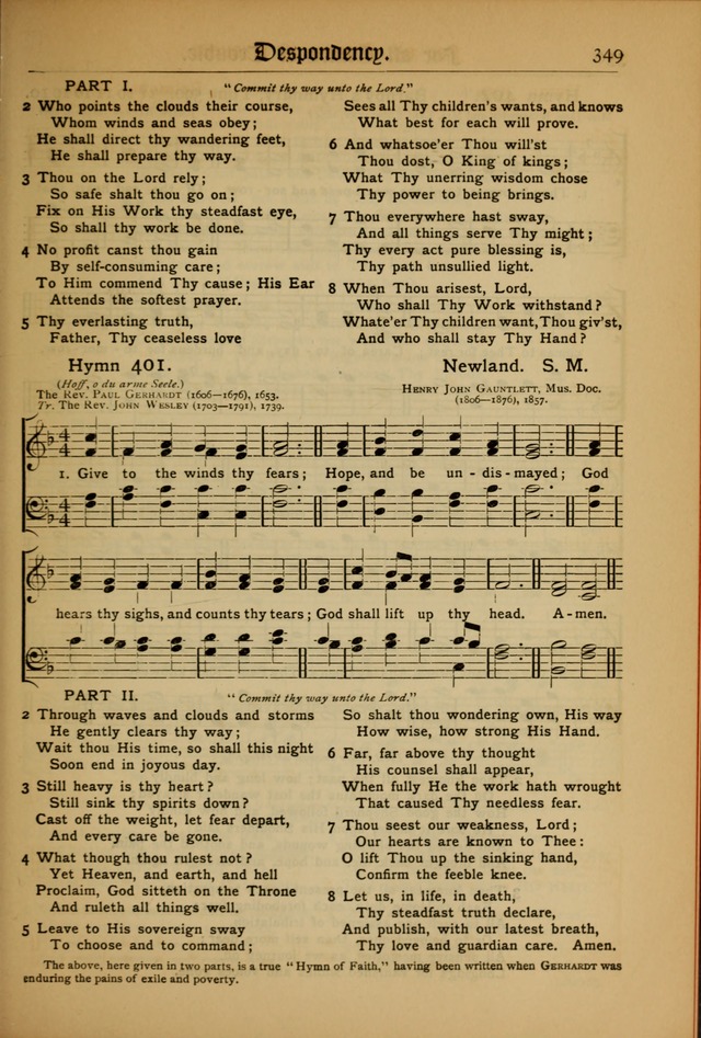 The Evangelical Hymnal with Tunes page 353