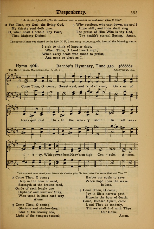 The Evangelical Hymnal with Tunes page 357