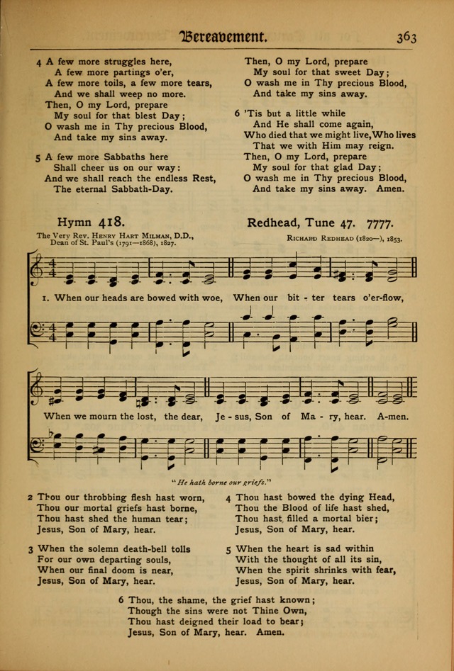 The Evangelical Hymnal with Tunes page 367