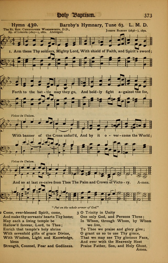 The Evangelical Hymnal with Tunes page 377