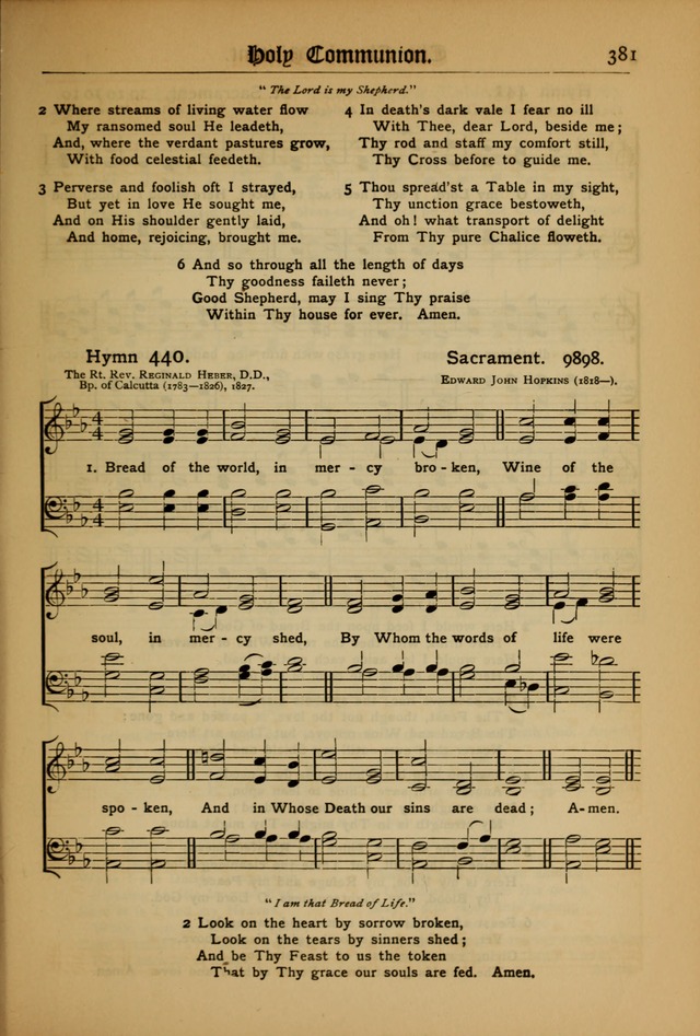 The Evangelical Hymnal with Tunes page 385