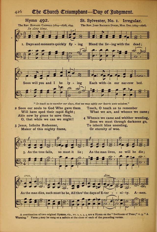 The Evangelical Hymnal with Tunes page 430