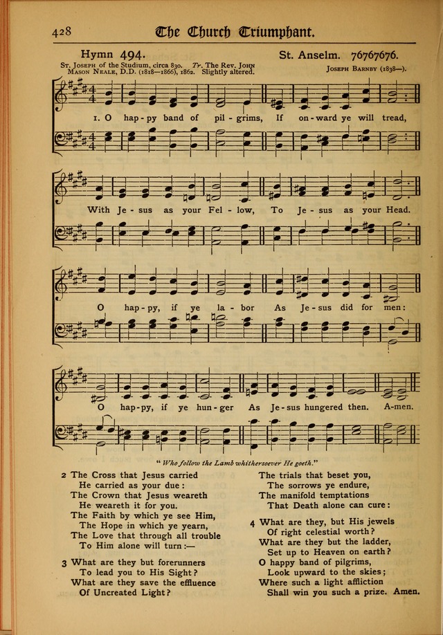 The Evangelical Hymnal with Tunes page 432