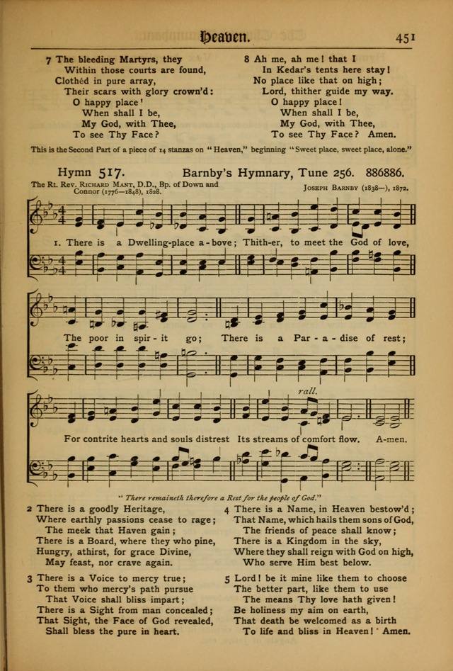 The Evangelical Hymnal with Tunes page 455