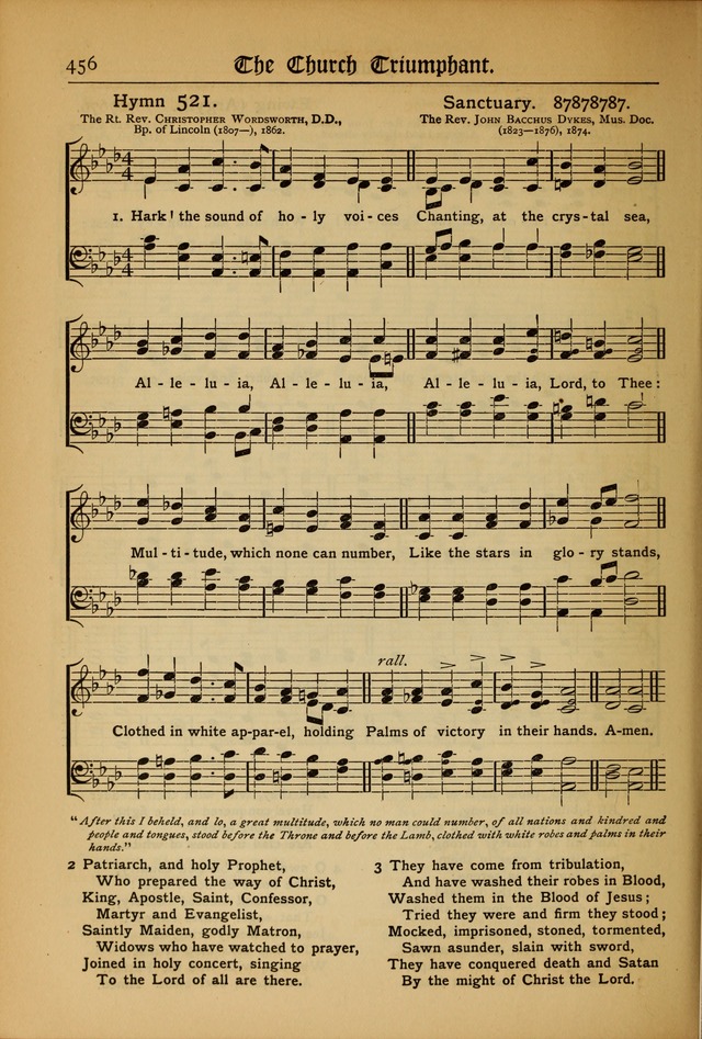 The Evangelical Hymnal with Tunes page 460