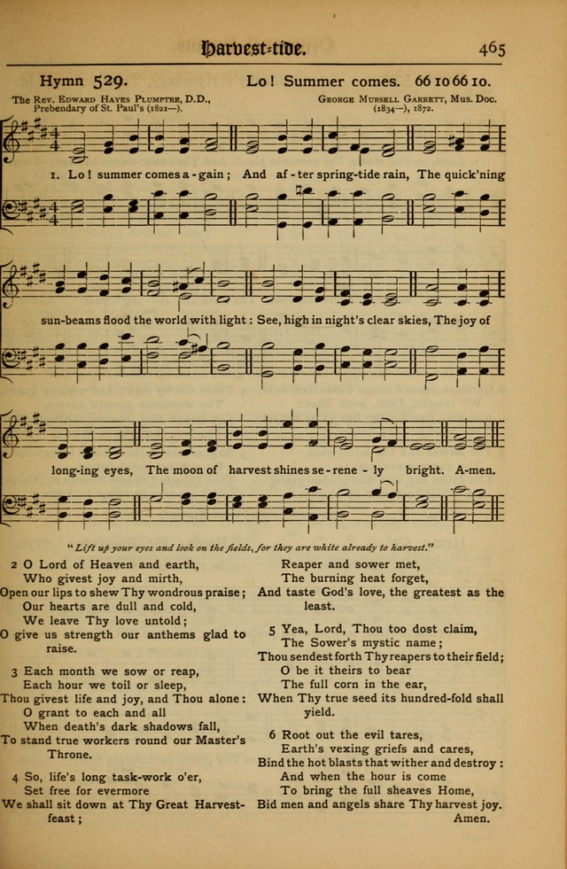 The Evangelical Hymnal with Tunes page 469