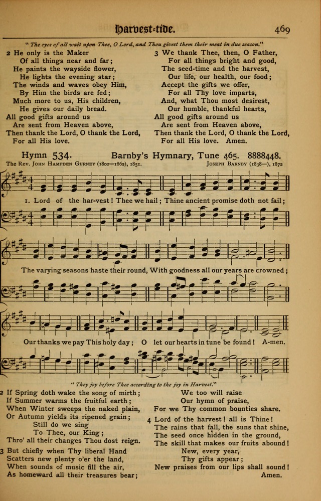 The Evangelical Hymnal with Tunes page 473