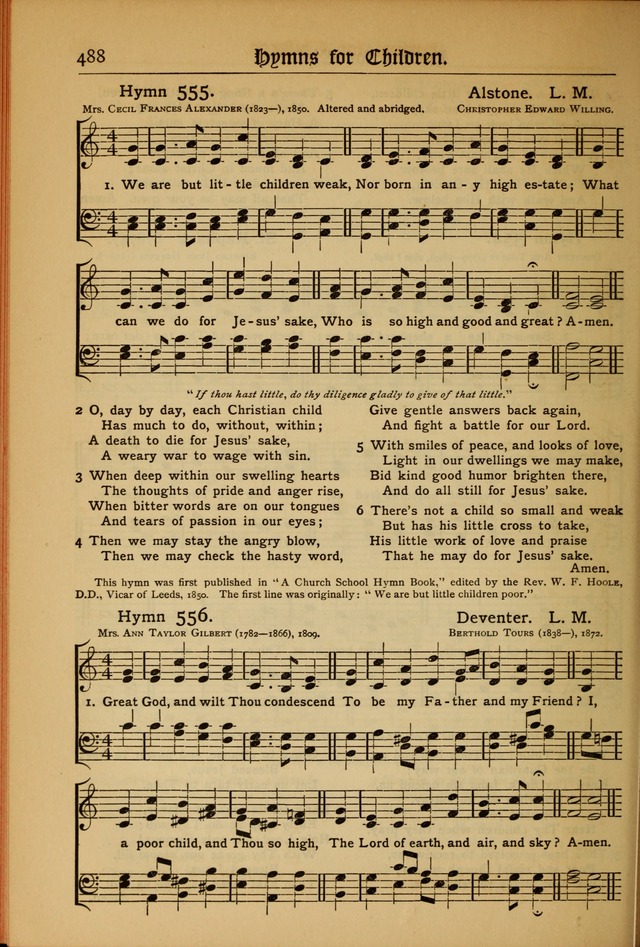 The Evangelical Hymnal with Tunes page 492