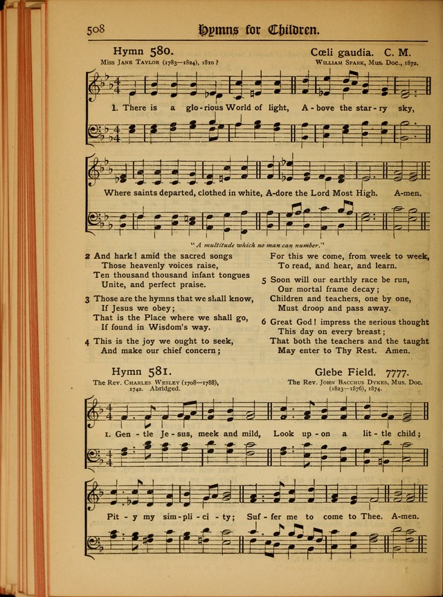 The Evangelical Hymnal with Tunes page 512