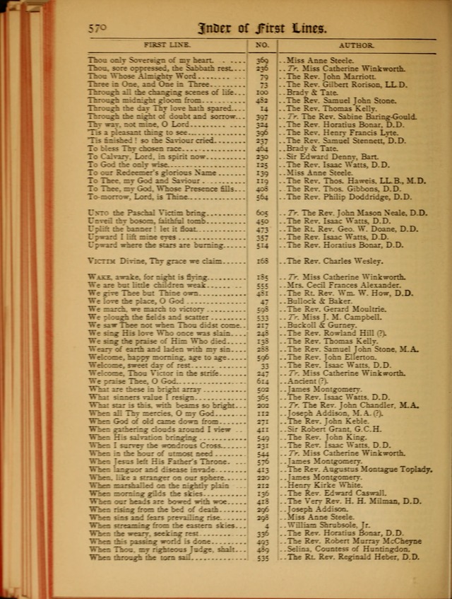 The Evangelical Hymnal with Tunes page 574