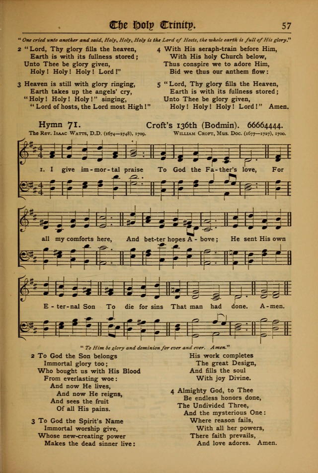 The Evangelical Hymnal with Tunes page 59