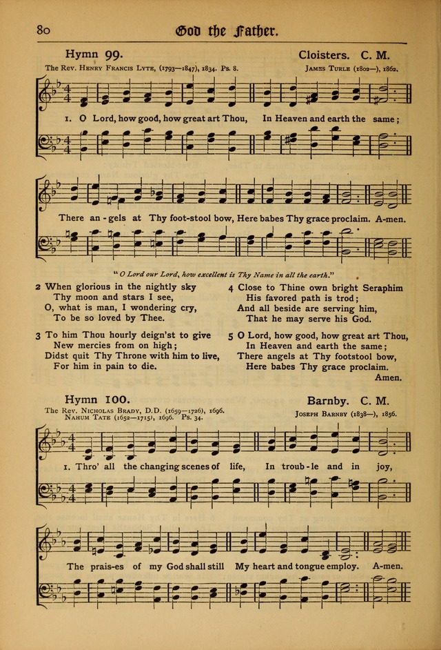 The Evangelical Hymnal with Tunes page 82