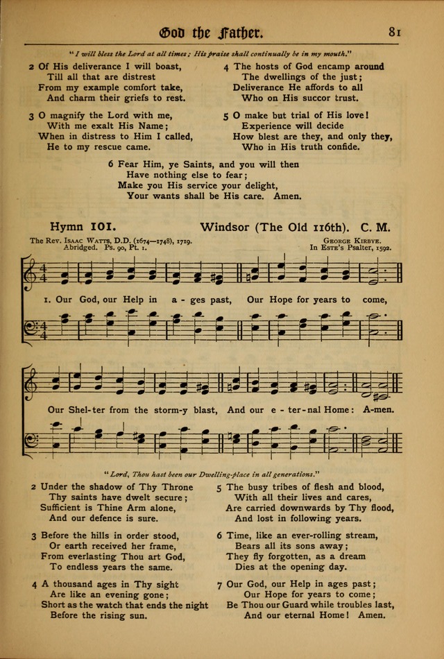 The Evangelical Hymnal with Tunes page 83