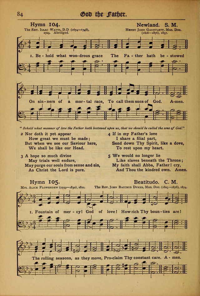 The Evangelical Hymnal with Tunes page 86