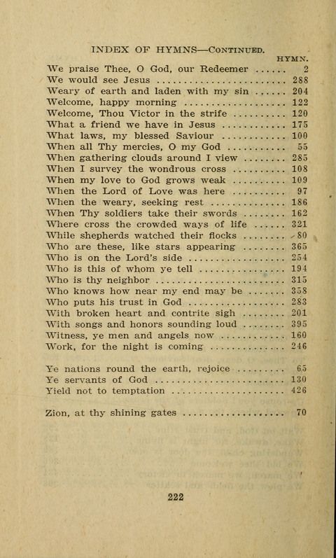 The Evangelical Hymnal. Text edition page 540