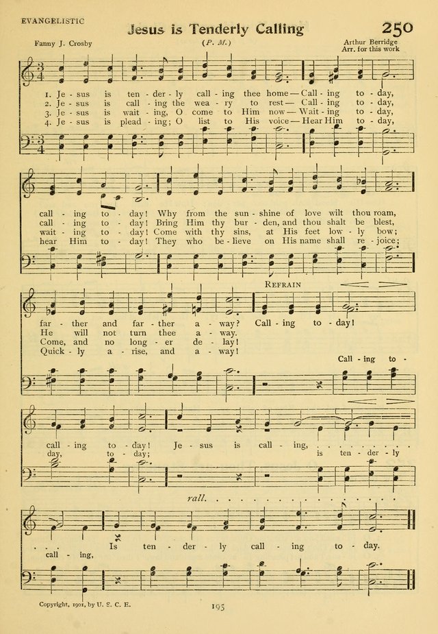 The Endeavor Hymnal: for Young People