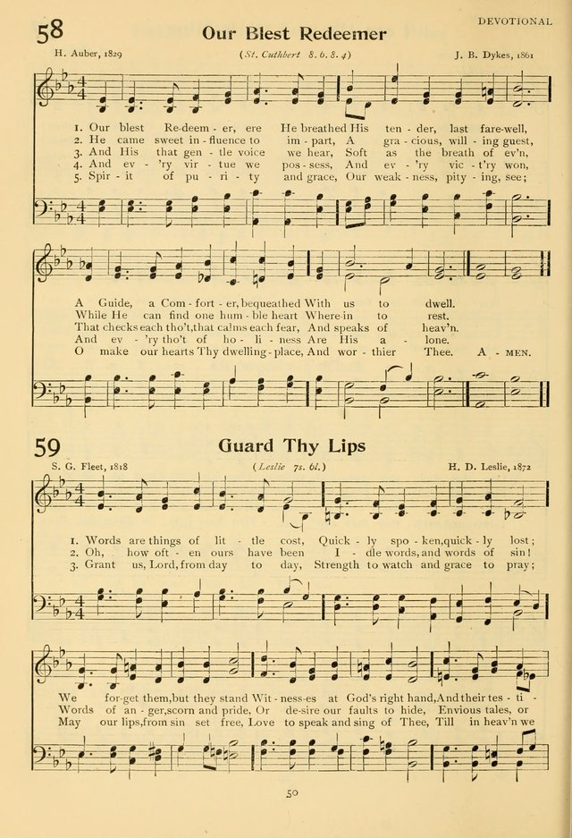 The Endeavor Hymnal: for Young People