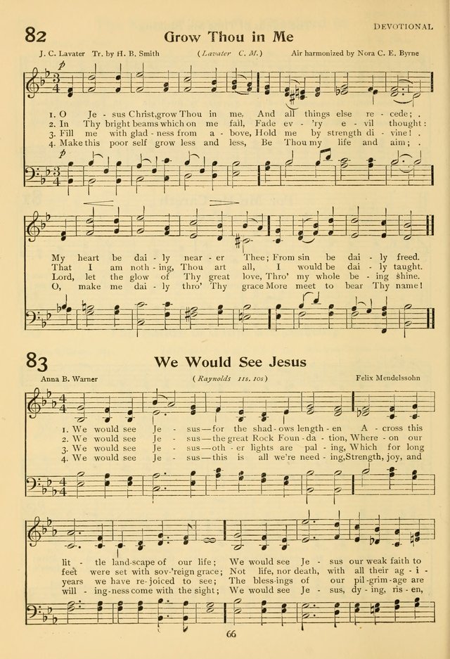 The Endeavor Hymnal: for Young People