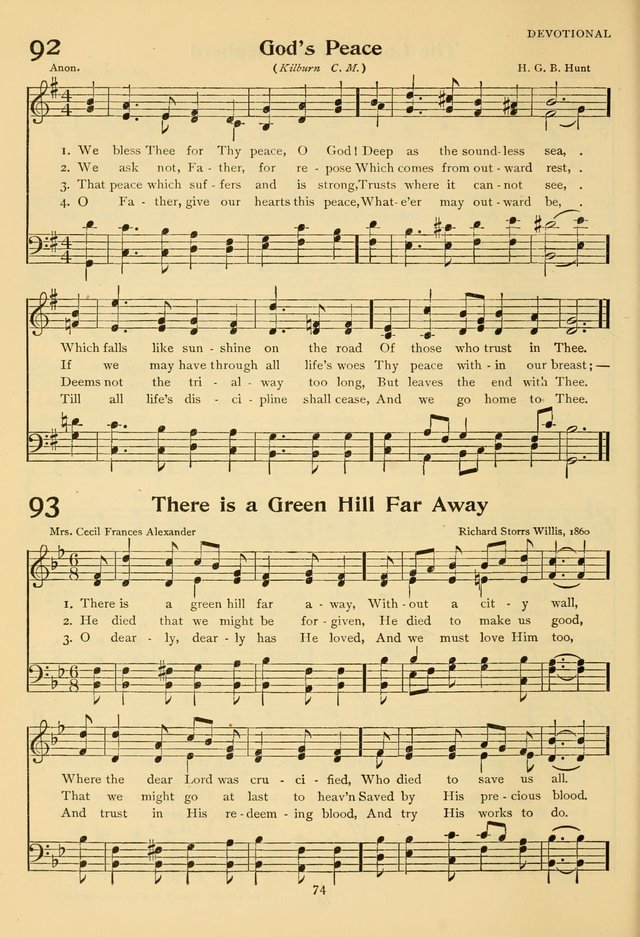 The Endeavor Hymnal: for Young People