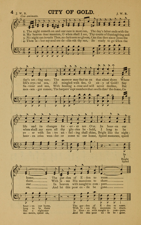 The Everlasting Joy: adapted to the use of public and private worship, Sabbath schools, prayer meetings; also, anniversary occasions, etc. etc. page 4