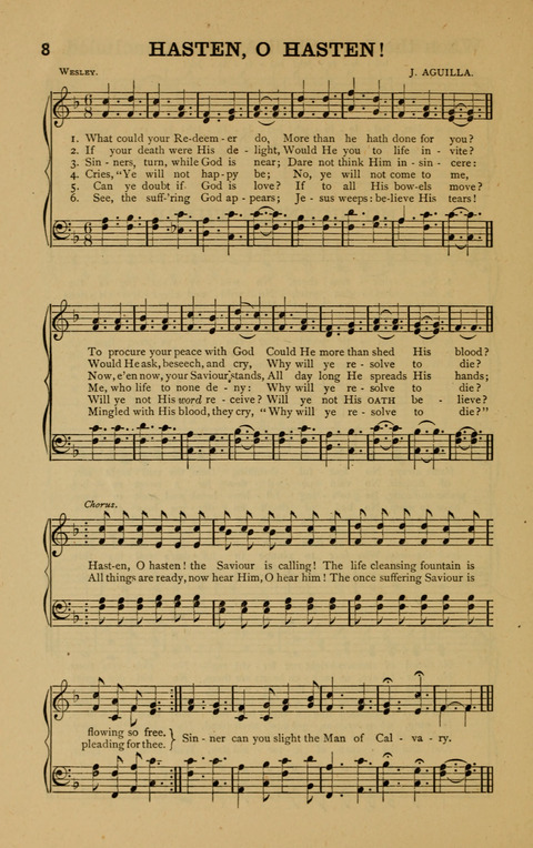 The Everlasting Joy: adapted to the use of public and private worship, Sabbath schools, prayer meetings; also, anniversary occasions, etc. etc. page 8