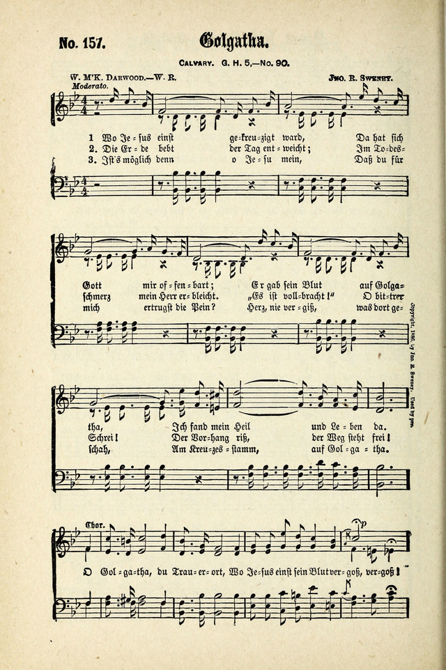 Evangeliums-Lieder 1 und 2 (Gospel Hymns) page 158